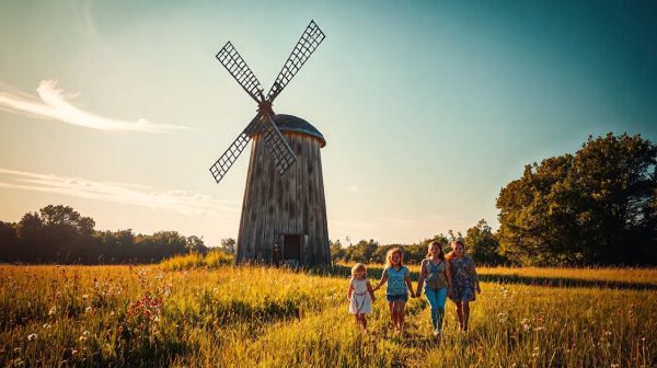 Découvrez le vieux moulin : escapade en famille au camping vensac